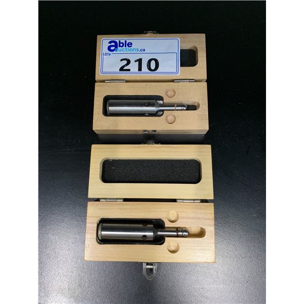 2 EDGE FINDERS PRECISION MACHINIST GAUGES (3/4" SHORT)