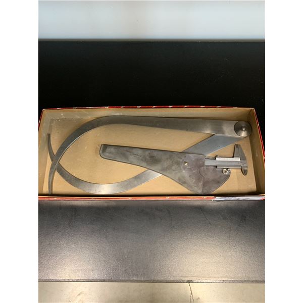 STARRETT OUTSIDE CALIPER AND MITUTOYO CALIPER