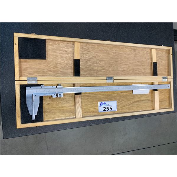 24" CALIPER WITH WOODEN CASE