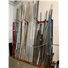 Image 5 : LARGE GROUP OF ASSORTED STEEL & ALUMINIUM FLAT BAR/ROUND/THREADED/CHANNEL/ETC