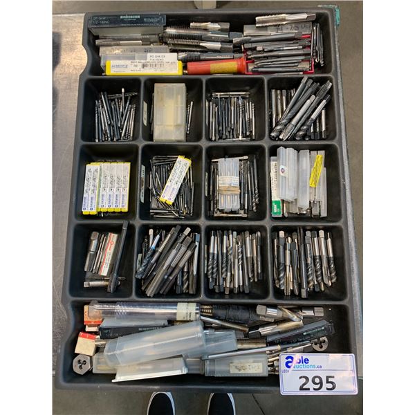 BLACK ORGANIZER FILLED WITH VARIOUS (IMPERIAL SYSTEM) TAPS