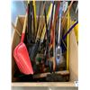 Image 3 : LARGE GROUP OF SHOP BROOMS/SHOVELS/MOPS/BRUSHES/ETC/