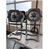 Image 1 : GROUP OF 3 AIR INNOVATIONS ADJUSTABLE FANS ON STANDS