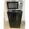 Image 3 : INSIGNIA BLACK BAR FRIDGE AND DANBY STAINLESS STEEL MICROWAVE