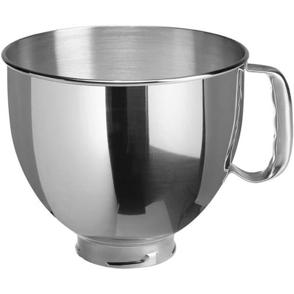 NEW KITCHEN AID 5QT TILT HEAD POLISHED STAINLESS