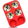 Image 1 : NEW KITCHEN ZONE FLEXIBLE NON-STICK MUFFIN PAN