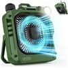 Image 1 : NEW VEEMI RECARGABLE CAMPING FAN 10400MAH