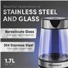 Image 2 : NEW ELITE GOURMET 1.7L GLASS CORDLESS ELECTRIC