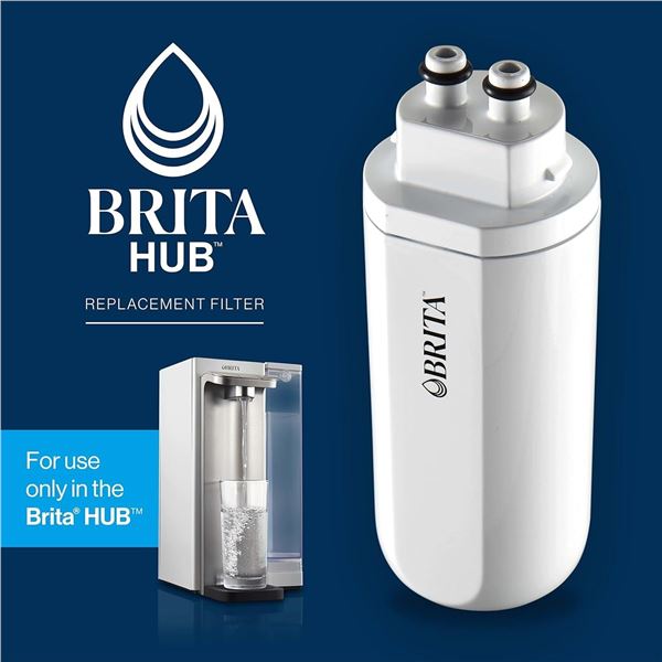 NEW BRITA HUB REPLACEMENT WATER FILTER FOR HUB