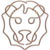 Image 1 : NEW METALTEX SAFARI WALL HANGER, RACK, COPPER LION