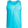 Image 1 : NEW ADIDAS HP0733 PRO BIB IN BRIGHT CYAN SIZE L