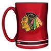 Image 1 : NEW 14OZ NHL CHICAGO BLACKHAWKS SCULPTED COFFEE