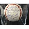 Image 2 : LTD. EDITION NATIONAL LEAGUE WORLD SERIES MVP'S MULTI SIGNED BASEBALL (STEINER COA) 38/125