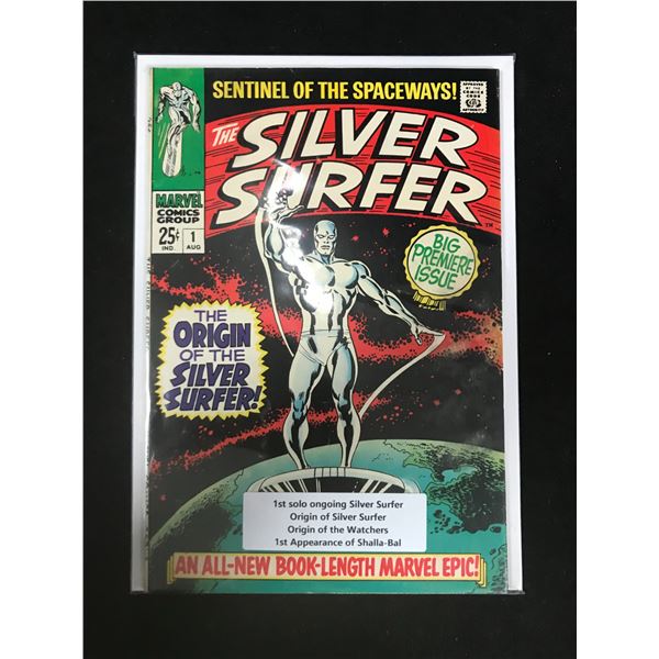 MARVEL COMICS NO.1 THE SILVER SURFER (ORIGIN AND 1ST SOLO ONGOING SILVER SURFER)