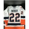 Image 1 : MIKE BOSSY SIGNED NY ISLANDERS CCM PRO HOCKEY JERSEY (CLASSIC AUCTIONS COA)