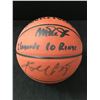 Image 1 : KOBE BRYANT AND MAGIC JOHNSON SIGNED 2 LEGENDS 10 RINGS BASKETBALL (PSA AND BECKETT COA)