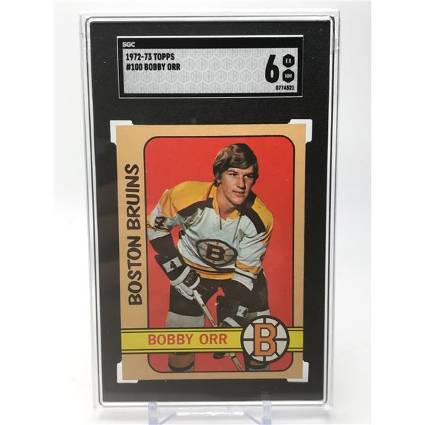 1972-73 TOPPS BOBBY ORR SGC 6