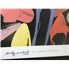 Image 2 : ANDY WARHOL "DIAMOND DUST SHOES' FRAMED PICTURE 26 X 35