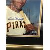 Image 2 : WILLIE STARGALL SIGNED AND CUSTOM FRAMED 11 X 14 (PSA COA)