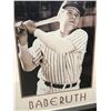 Image 2 : BABE RUTH CUSTOM FRAMED 24 X 28 PHOTOGRAPH