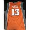 Image 1 : STEVE NASH SIGNED PHOENIX SUNS BASKETBALL JERSEY (GCG HOLO)