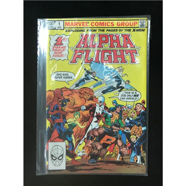 MARVEL COMICS NO.1 ALPHA FIGHT