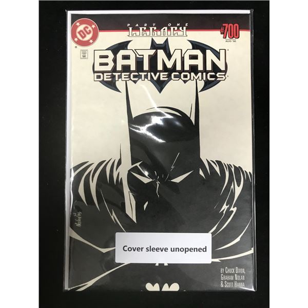 DC COMICS NO.700 BATMAN DETECTIVE COMICS (COVERSLEEVE UNOPENED)