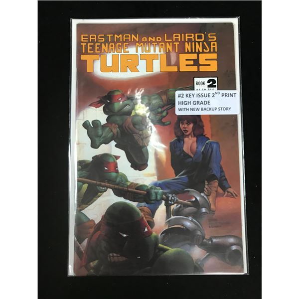 EASTMAN AND LAIRDS TEENAGE MUTANT NINJA TURTLES NO.2 (2ND PRINT WITH NEW BACKUP STORY)