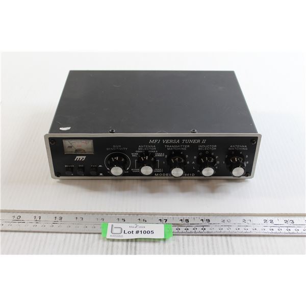 MFJ Versa Tuner II - Untested