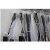 Image 5 : Black Unused Stainless Steel Cutlery Set - NOS