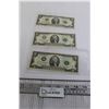 Image 1 : (3) 2017 Uncirculated $2 American Bills
