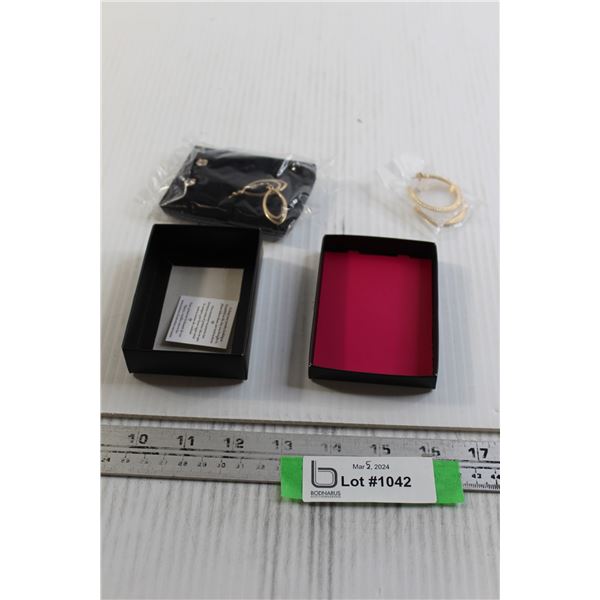 (3) Pairs Goldtone Fashion Earrings