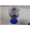 Image 2 : (4) Vintage 1973 Calgary Stampede Goblets