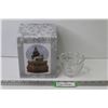 Image 1 : Snow Globe (NIB) - Glass Dish w/Angels