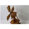 Image 2 : Wood Art Windmill Lamp (not working)