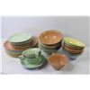Image 3 : Vintage Melmac Rainbow Ware - Plates - Cups - Bowls (Genuine Melmac)