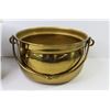 Image 3 : Bass Pot w/Handle - Brass Spittoon w/Wells Fargo Crest