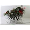 Image 1 : Christmas Sled Decor (13"h x 15" L)