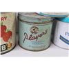 Image 3 : (3) Player's Tobacco Tins (1) Nabob Strawberry Jam Tin