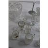 Image 4 : Angel Ornaments, Glass Bowl, Shot Glasses, Assorted Glassware