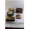 Image 1 : (5) Assorted Tins