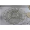 Image 2 : (5) Glass Plates, Pedestal Dish