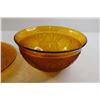 Image 4 : Amber-Coloured Bowl and Plate