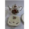 Image 2 : (12) Plates, Teapot, Misc.