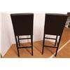 Image 5 : *(2) Padded Bar Chairs - 30" High to the Seat, 45" Tall