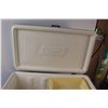 Image 2 : * Vintage Coleman Cooler & Water Jug Canadian 1970-71 (Few Cracks on Jug)