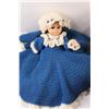 Image 2 : Doll with Knitted Clothing, Plush Moose, Knitted Dog & Plush Penguin