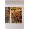 Image 3 : (3) Classics Illustrated Comic Books - Uncle Tom's Cabin, The Iliad & The Adventures of Marco Polo