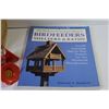 Image 2 : Long Wooden Bird House (30 3/4" x 9" x 7") - Humming Bird Feeder - (2) Books on Birds