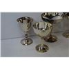 Image 3 : Plated Goblets - Creamer & Sugar Bowl - Stainless Steel Baby Cup